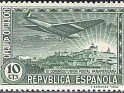 Spain 1931 UPU 10 CTS Green Edifil 615